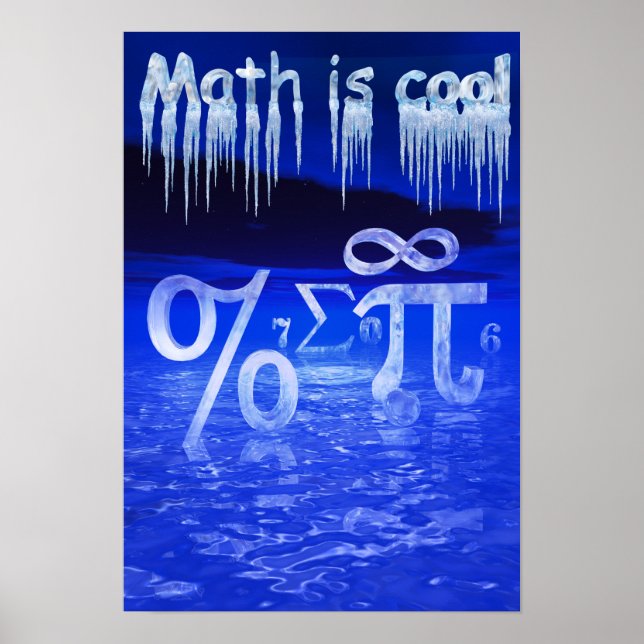 Poster A matemática é Legal! (Frente)