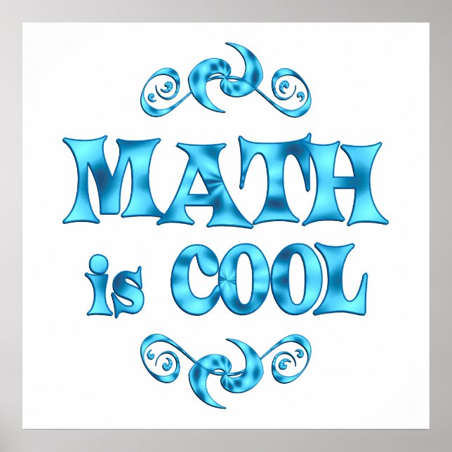 Pôster A matemática é Legal (Frente)