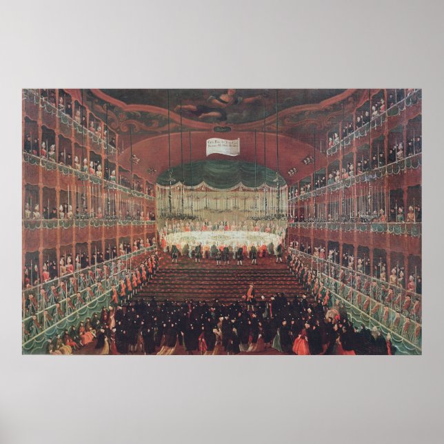 Poster A Meal at the San Benedetto Theatre (Frente)