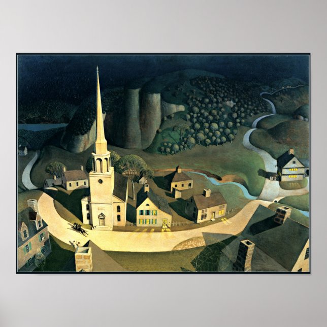 Poster A meia-noite de Paul Revere (Frente)