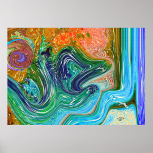 Poster A melhor arte islâmica moderna