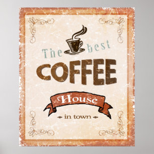 Poster A melhor casa do café na cidade