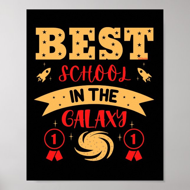 Poster A MELHOR ESCOLA DA GALÁXIA é engraçada (Frente)