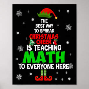 Poster A Melhor Maneira De Espalhar A Alegria De Natal É