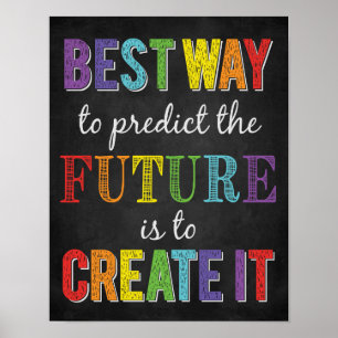 Poster A Melhor Maneira De Prever A Proposta De Crescimen