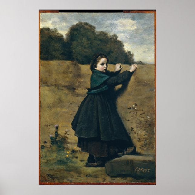 Poster A Menina Curiosa (Frente)