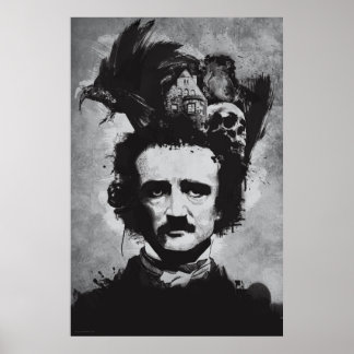 Poster A mente de Edgar Allen Poe