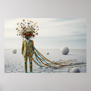 Poster A Mente em Flor: Odisseia Surreal das Flores no De