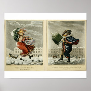 Poster A Merry Christmas and a Happy New Year in London: