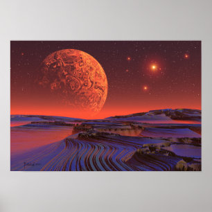 Poster A milhões de anos-luz