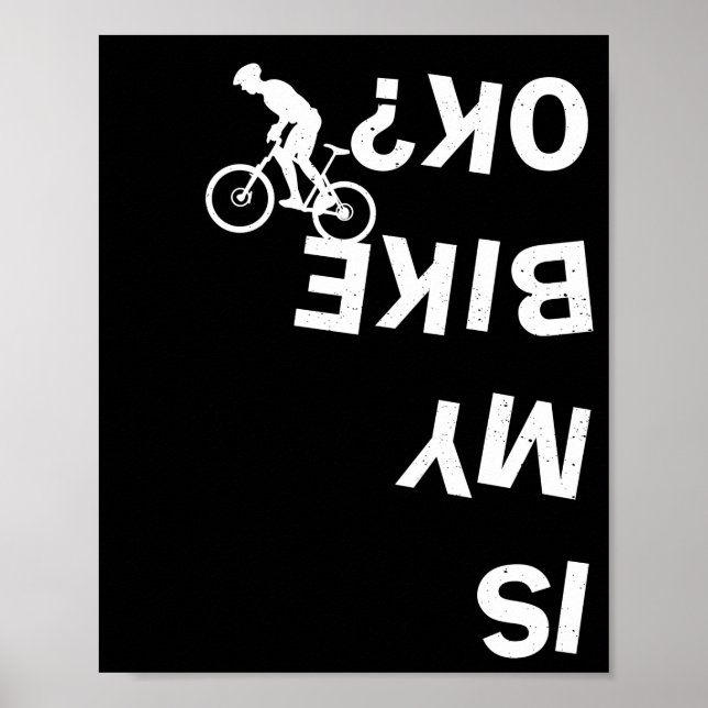 Poster A minha bicicleta, Ok, Engraçada Estrada Montanha  (Frente)