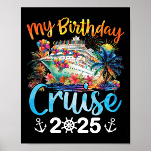 Poster A Minha Fenda De Cruzeiro Da Família Birthday Crui