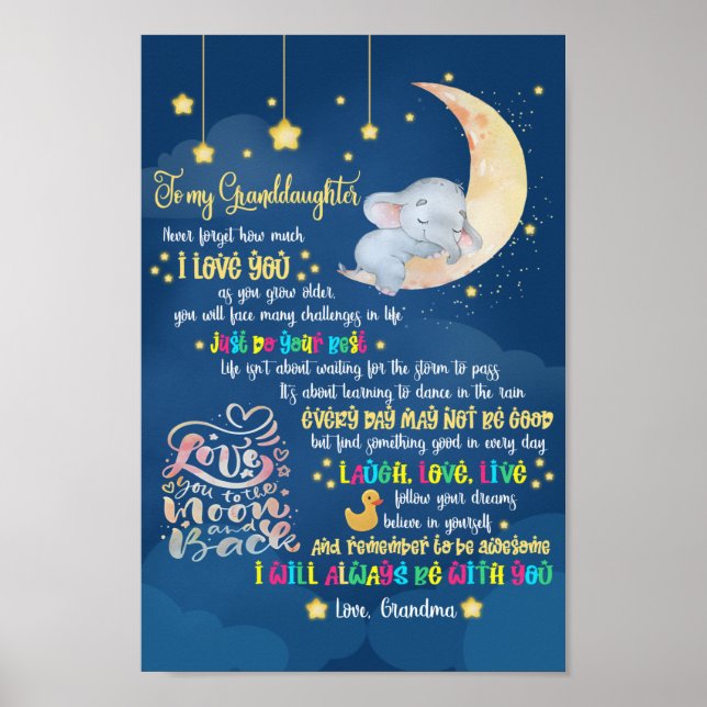 Poster À minha neta (Frente)