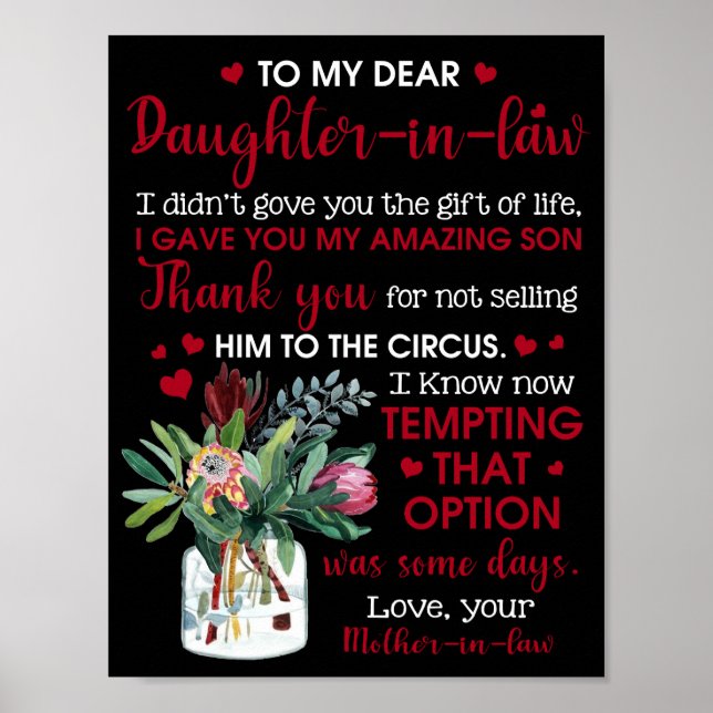 Poster À Minha Querida Filha De Direito (Frente)