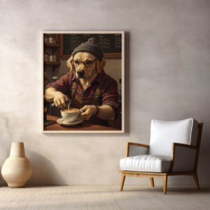 Poster A Moagem Diária do Flannel Lab Começa