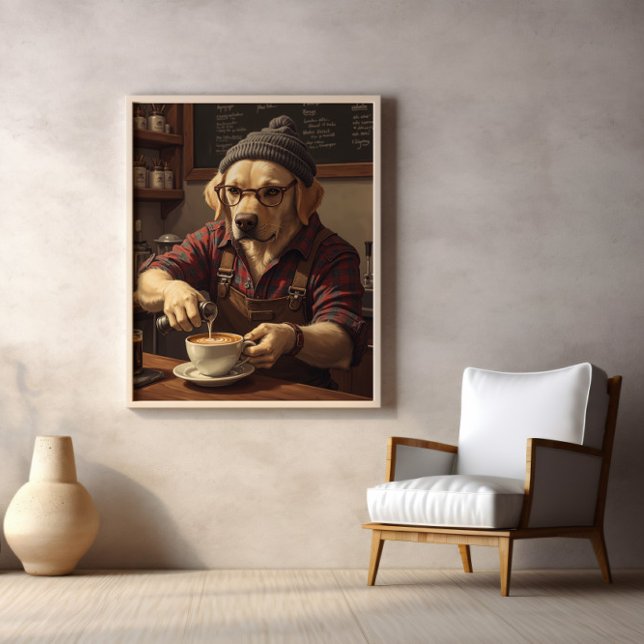 Poster A Moagem Diária do Flannel Lab Começa (Criador carregado)