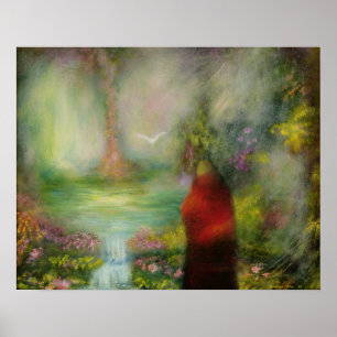 Pôster A monge tibetana 1989