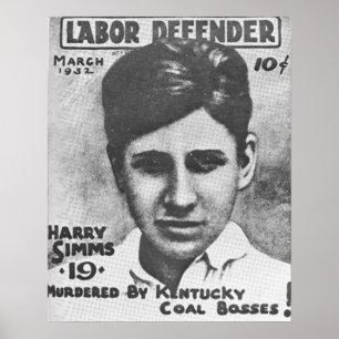 Poster A morte de Harry Simms