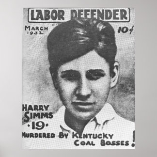 Poster A morte de Harry Simms