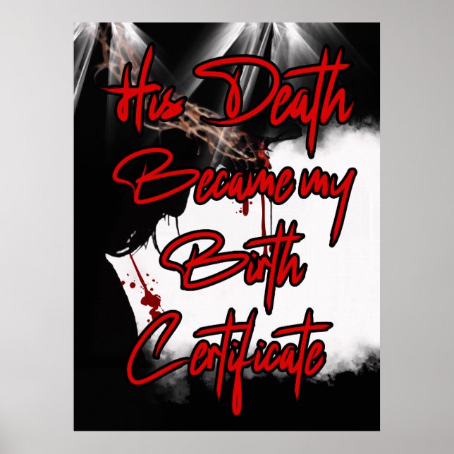 Poster A morte dele é a minha arte do muro do Aniversário (Frente)