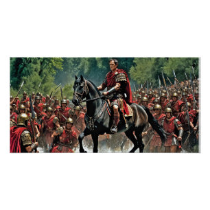 Pôster "A Morte é Profunda: Desafio Rubicon de César"