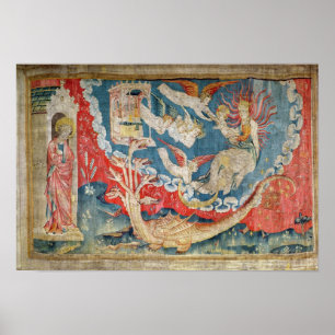 Poster A mulher aproximadamente para dar o nascimento e o