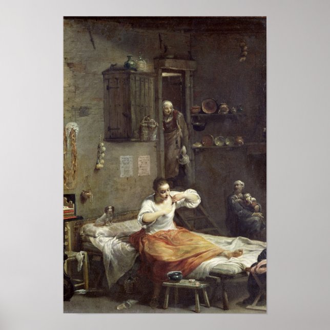 Pôster A Mulher com a Flea (Frente)