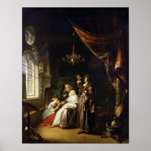 Poster A mulher Dropsical, c.1663