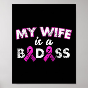Poster A Mulher É Uma Má Consciência Do Cancer Da Mama
