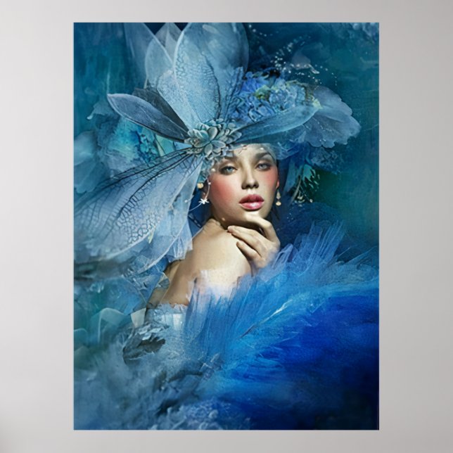 Poster A Mulher Elegante (Frente)