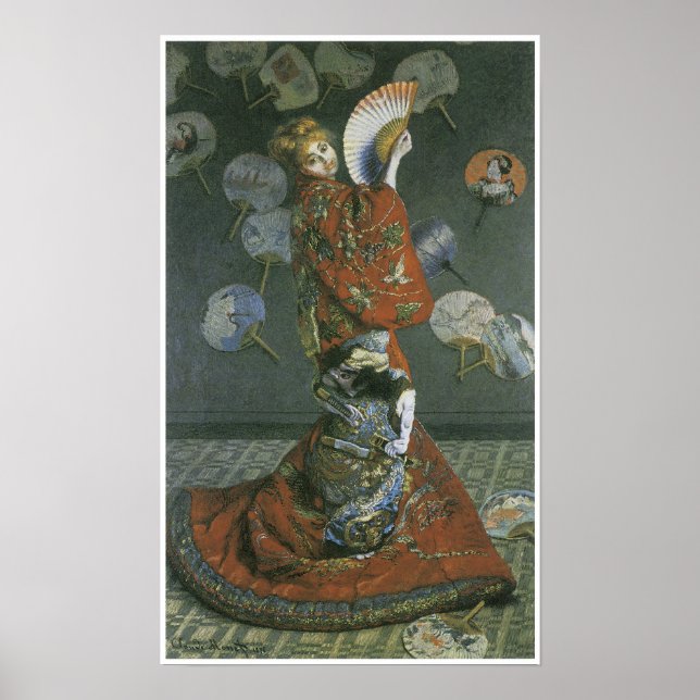 Pôster A Mulher Japonesa, 1875 (Frente)