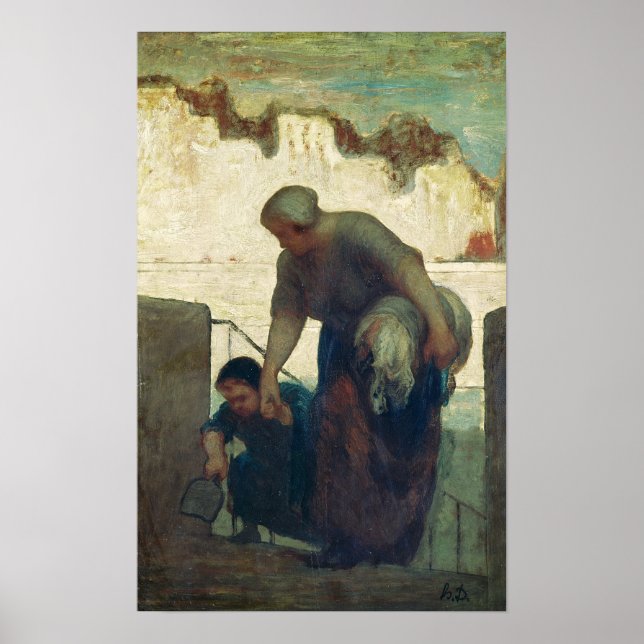 Poster A Mulher-Marinha, c.1860-61 (Frente)