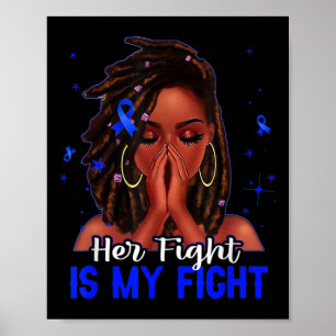Poster A Mulher Negra Do Cabelo É A Minha Luta.