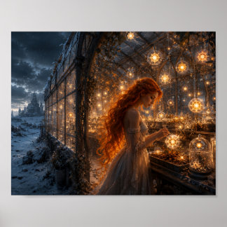 Poster A Mulher que Cultiva Estrelas numa Estufa
