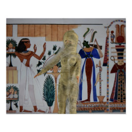 Pôster A múmia escapou do Egito. Dia das Bruxas