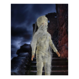 Pôster A múmia escapou do Egito. Dia das Bruxas