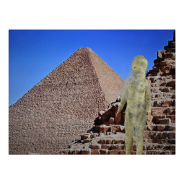 Pôster A múmia escapou do Egito. Dia das Bruxas