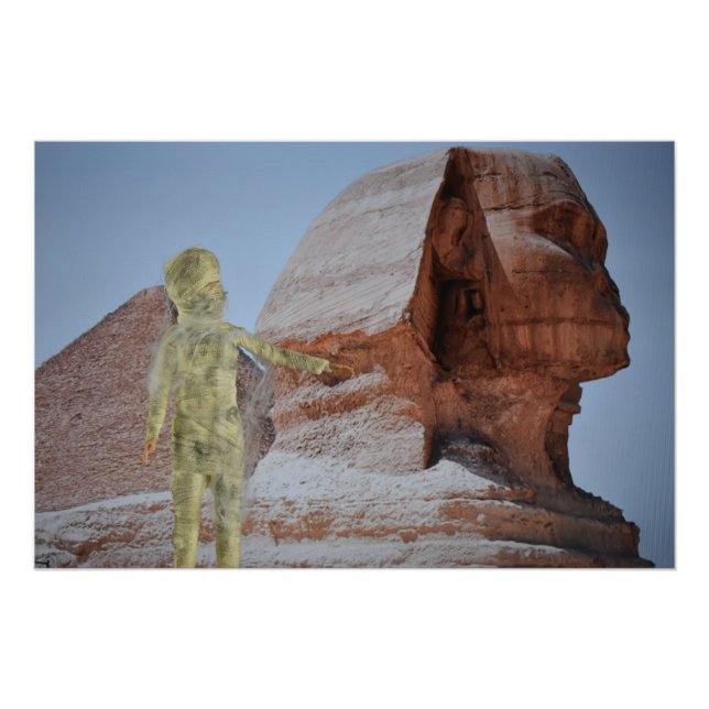 Pôster A múmia escapou do Egito. Dia das Bruxas (Frente)