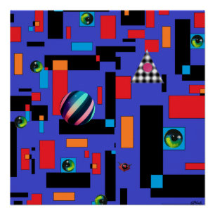 Pôster A múmia III - Ken Gage Abstrato Art