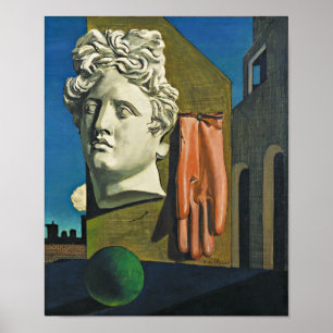 Poster A Música do Amor   Giorgio de Chirico