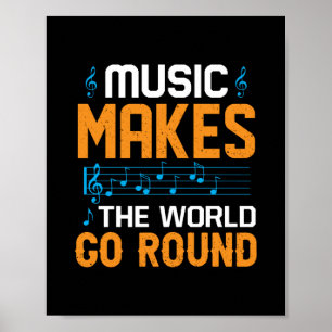 Poster A Música Faz O Mundo Girar