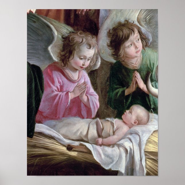 Pôster A Natividade, do Buxtehude Altar, 1400-10 (Frente)