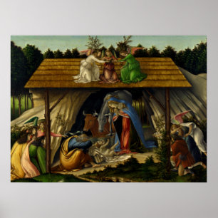 Poster A natividade Mystical - Botticelli