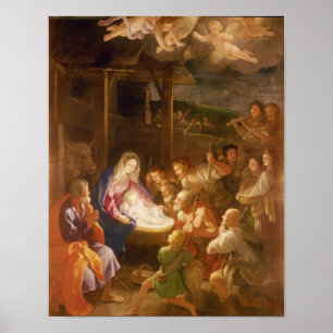Poster A natividade na noite, 1640