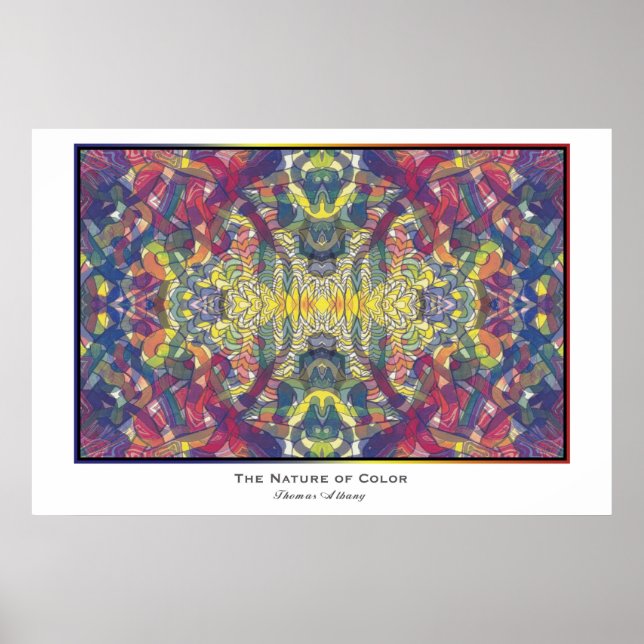 Pôster A Natureza da Cor (Frente)