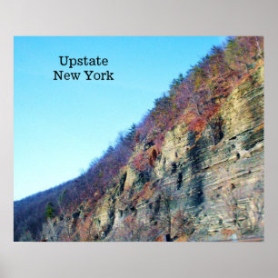 POSTER A NATUREZA DO UPSTATE NEW YORK