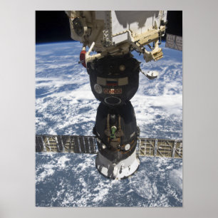Pôster A nave espacial de Soyuz TMA-19