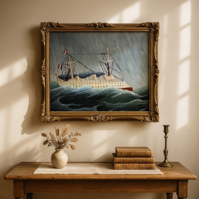 Poster A nave no Tempest | Henri Rousseau (Criador carregado)