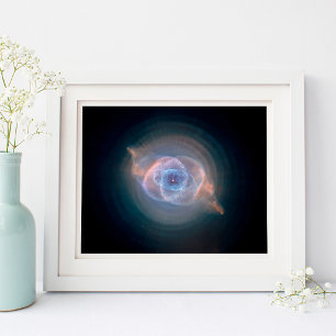 Poster A Nebulosa Olho de Gato 10x8