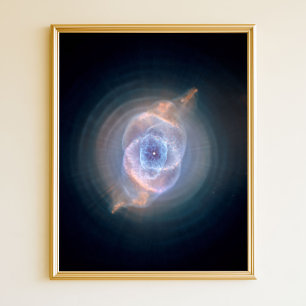 Poster A Nebulosa Olho de Gato 8x10